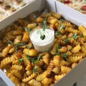 Ароматная картошечка с соусом